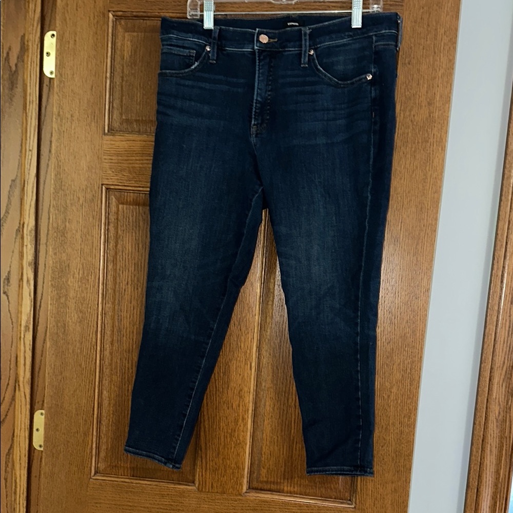 Dark Blue Women's Skinny Jeans